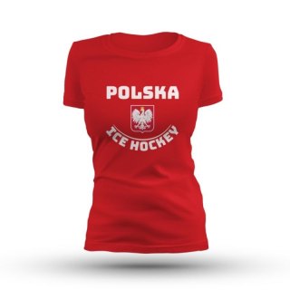 Koszulka Ice Hockey Polska W SREBICEPLTS-RD-W Inny