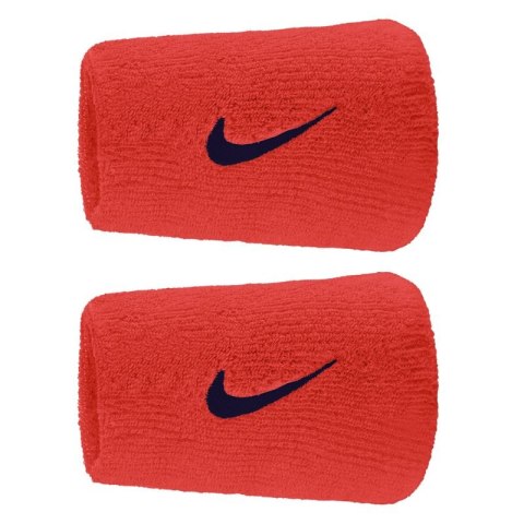 Frotki na nadgarstek Nike Swoosh Doublewide Wristbands 92800648539 Nike