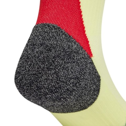 Getry piłkarskie adidas AdiSocks 25 żółto-czerwone JM3663 Adidas