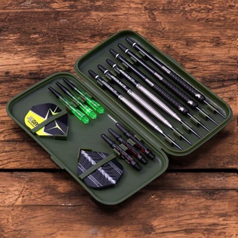 Pokrowiec na rzutki Harrows Slimcase 6 Green Harrows