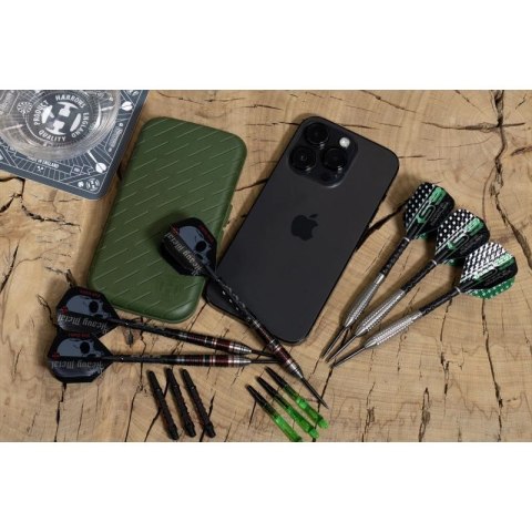Pokrowiec na rzutki Harrows Slimcase 6 Green Harrows