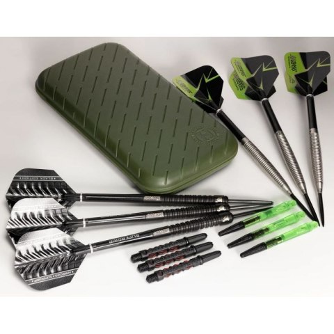 Pokrowiec na rzutki Harrows Slimcase 6 Green Harrows