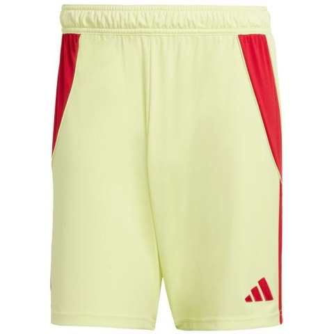 Spodenki męskie adidas Tiro 24 żółto-czerwone JI6090 Adidas