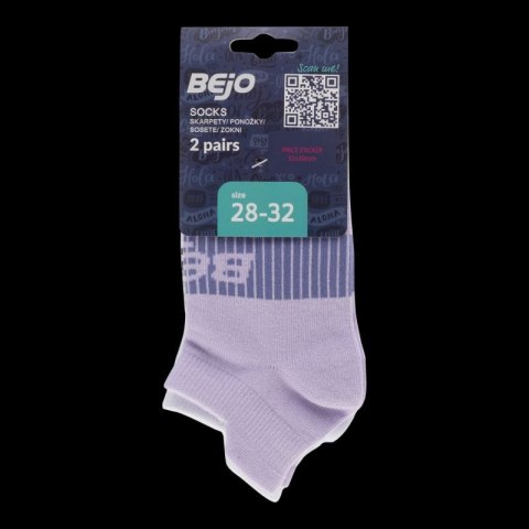 Dziecięce Skarpety do kostki SOKSI JR 2 PACK