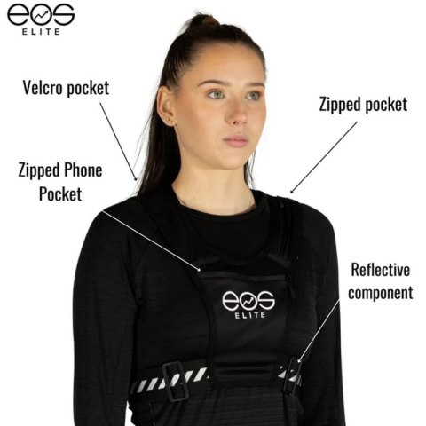 Kamizelka biegowa Eos Elite UltraLight EOSBLACK Inny