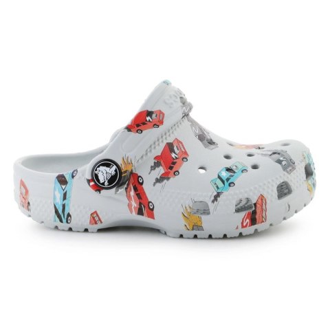 Klapki Crocs Classic Race Cars Graphic Jr 210992-1NN Crocs