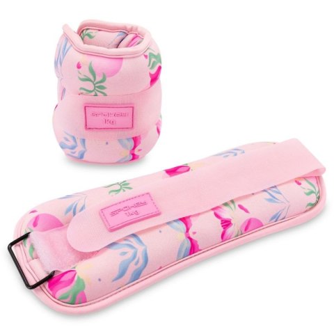 Obciążenia na kostki i nadgarstki Spokey The Bloom Form 2x 1 kg SPK-944491 Spokey