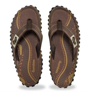 Japonki Gumbies Islander Flip-Flops Unisex Aboriginal GU-FFISL095 Gumbies