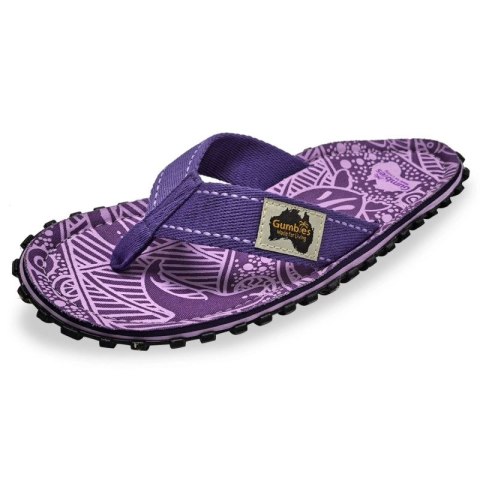 Japonki Gumbies Islander Flip-Flops Unisex Purple Signature GU-FFISL151 Gumbies