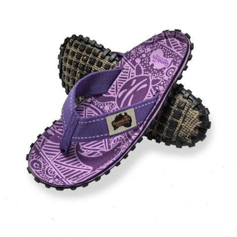 Japonki Gumbies Islander Flip-Flops Unisex Purple Signature GU-FFISL151 Gumbies