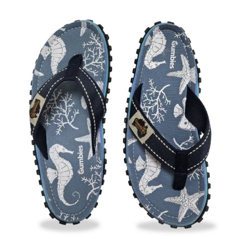 Japonki Gumbies Islander Flip-Flops Unisex Seahorse GU-FFISL152 Gumbies