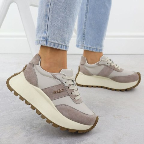 Buty Filippo na grubej platformie W DP6785 PAW637A Filippo