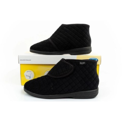 Kapcie Scholl Lili Ankle ocieplane na rzep W F301741004 Scholl