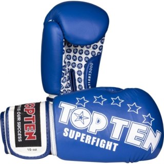 Rękawice bokserskie TOP TEN RTT-10 SUPERFIGHT 3000 STARS (WAKO APPROVED new)
