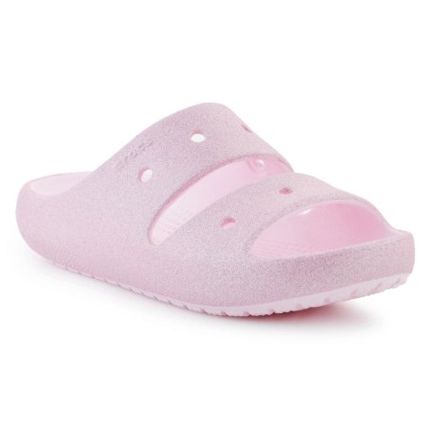 Klapki Crocs Classic Glitter Sandal V2 K 209705-6ZW Crocs
