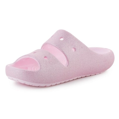 Klapki Crocs Classic Glitter Sandal V2 K 209705-6ZW Crocs