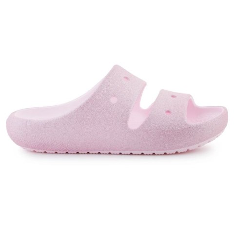 Klapki Crocs Classic Glitter Sandal V2 K 209705-6ZW Crocs