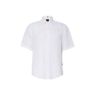 Koszula BOSS Relegant_6-short_M BIANCO (50537331-100)
