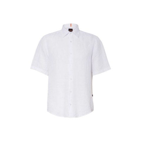Koszula BOSS Relegant_6-short_M BIANCO (50537331-100)