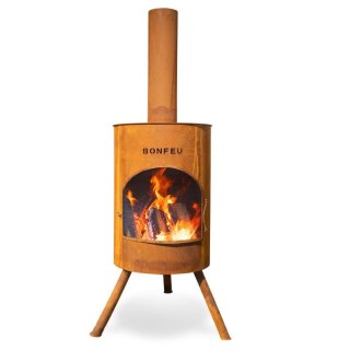 Kominek ogrodowy Bonfeu Bonton 50 5002R rdzawy Bonfeu