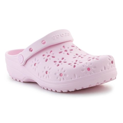 Klapki Crocs Classic Floral Cut Out Clog W 210927-6ZW Crocs