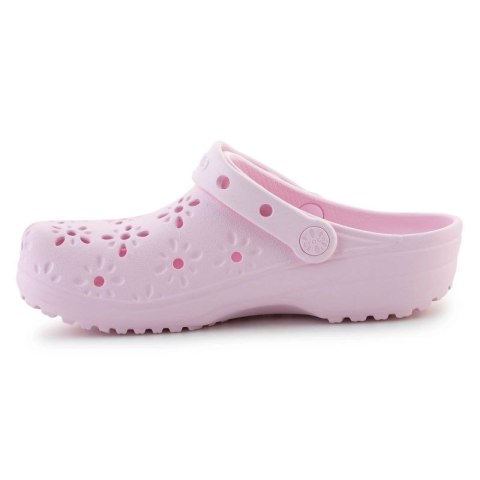 Klapki Crocs Classic Floral Cut Out Clog W 210927-6ZW Crocs