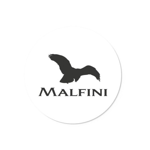 Naklejka MALFINI (biały)
