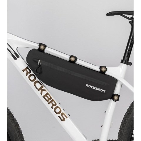 Sakwa rowerowa Rockbros AS-043 na rzepy 3l - czarna