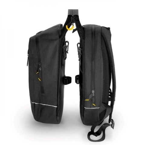 Wozinsky torba rowerowa podwójna plecak 2w1 30l czarna (WBB30BK)