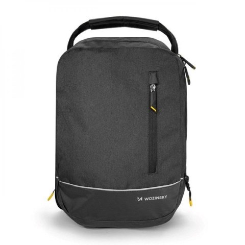 Wozinsky torba rowerowa podwójna plecak 2w1 30l czarna (WBB30BK)