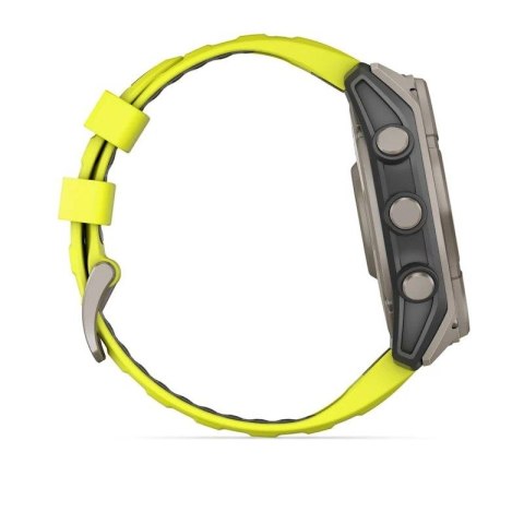 Zegarek Garmin Fenix 8 Solar Sapphire Titanium Amp Yellow/Graphite Garmin