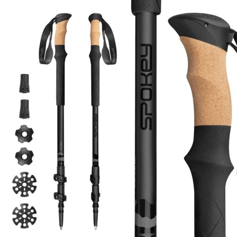 Kije trekkingowe Spokey Zodiac 105-135 cm trzysegmentowe SPK-944817 Spokey