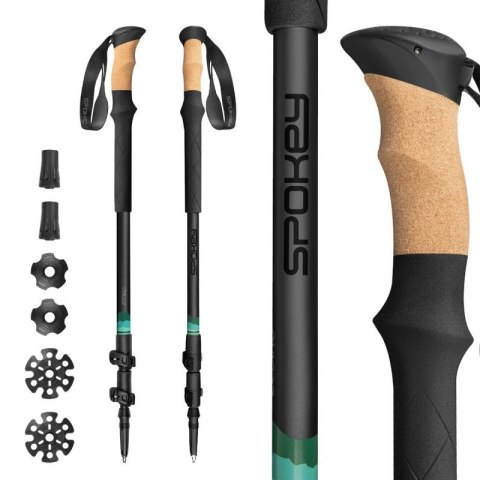 Kije trekkingowe Spokey Zodiac 105-135 cm trzysegmentowe SPK-944819 Spokey