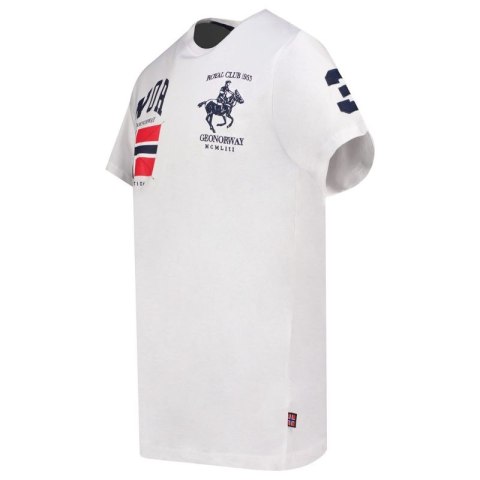 Koszulka Geographical Norway Jequestre 254 M SY1305H/GN-White Geographical Norway