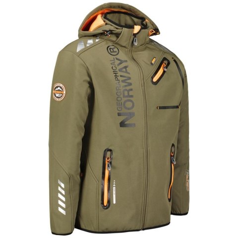 Kurtka Softshell Geographical Norway Royaute DB 068 M WY1996H/GN-Kaki / Orange Geographical Norway