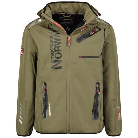 Kurtka Softshell Geographical Norway Royaute DB 068 M WY1997H/GN-Kaki / Black