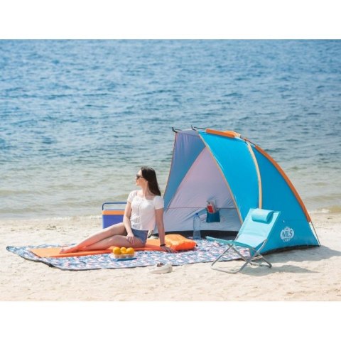 Namiot plażowy NILS CAMP NC8030 XXL niebieski