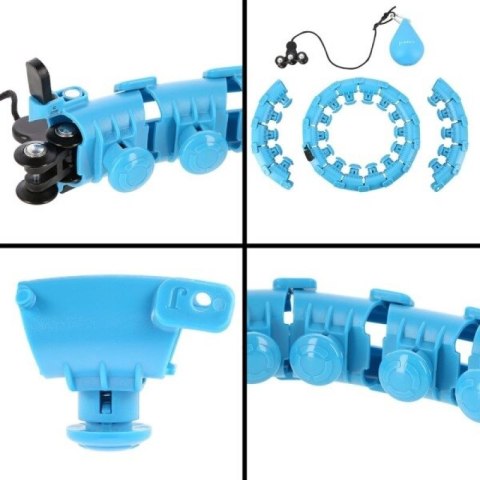 Hula Hop HMS HHW01 niebieski + BR163 zestaw HMS