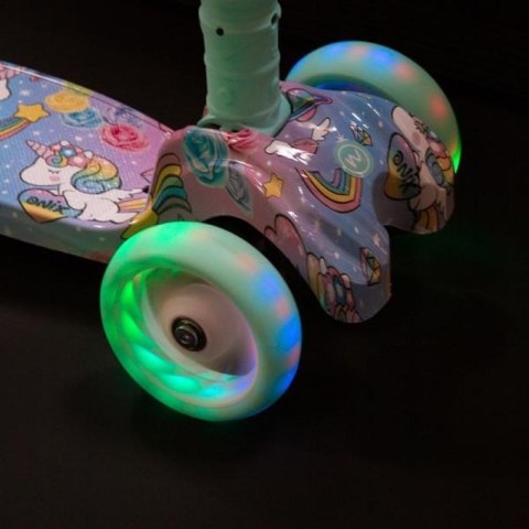 Hulajnoga dziecięca Nils Fun Hlb15A Led Jr 16-51-093 Nils Extreme