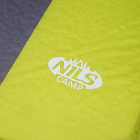 Mata samopompująca z poduszką NILS CAMP NC4349 Zielono-szara