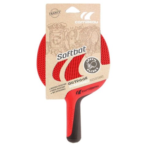 Rakietka do tenisa stołowego SOFTBAT 454707 czerwona SOFTBAT