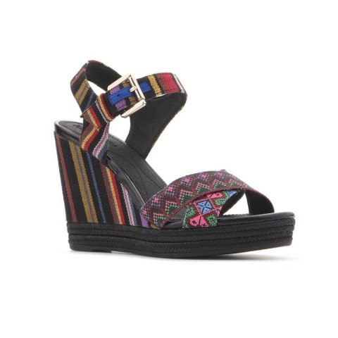 Buty na koturnie Geox W D82P6G 000AW C0042 Geox