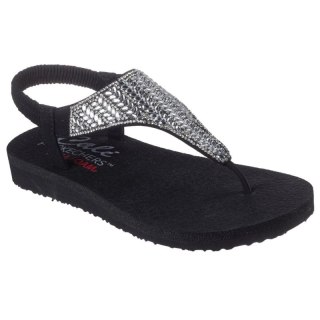 Sandały Skechers Meditation - Glamorous Muse W 119774-BLK Skechers