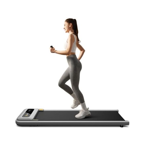Bieżnia Urevo U1 Smart Walkingpad + Biurko regulowane elektrycznie TUCKANO czarny/orzech