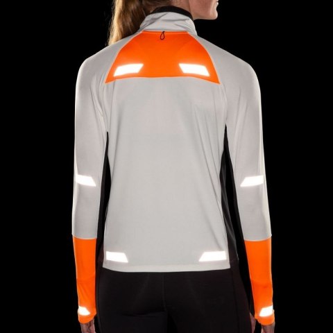 Bluza do biegania Run Visible 1/2 zip 2.0 W 221686167 Brooks
