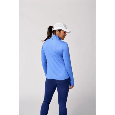 Dash 1/2 Zip 2.0 damska bluza do biegania niebieska Brooks