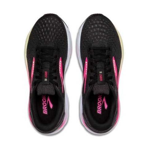 Ghost 16 damskie buty do biegania po asfalcie czarne Brooks