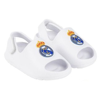 Sandały Real Madryt beach pool flip flops white eva Jr 2300006792B Real Madryt