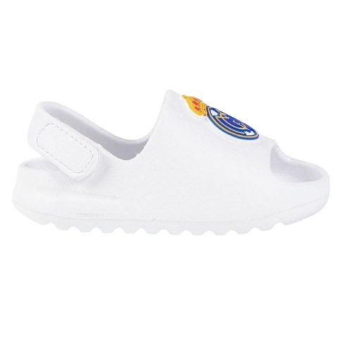 Sandały Real Madryt beach pool flip flops white eva Jr 2300006792B Real Madryt