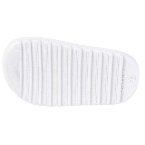 Sandały Real Madryt beach pool flip flops white eva Jr 2300006792B Real Madryt
